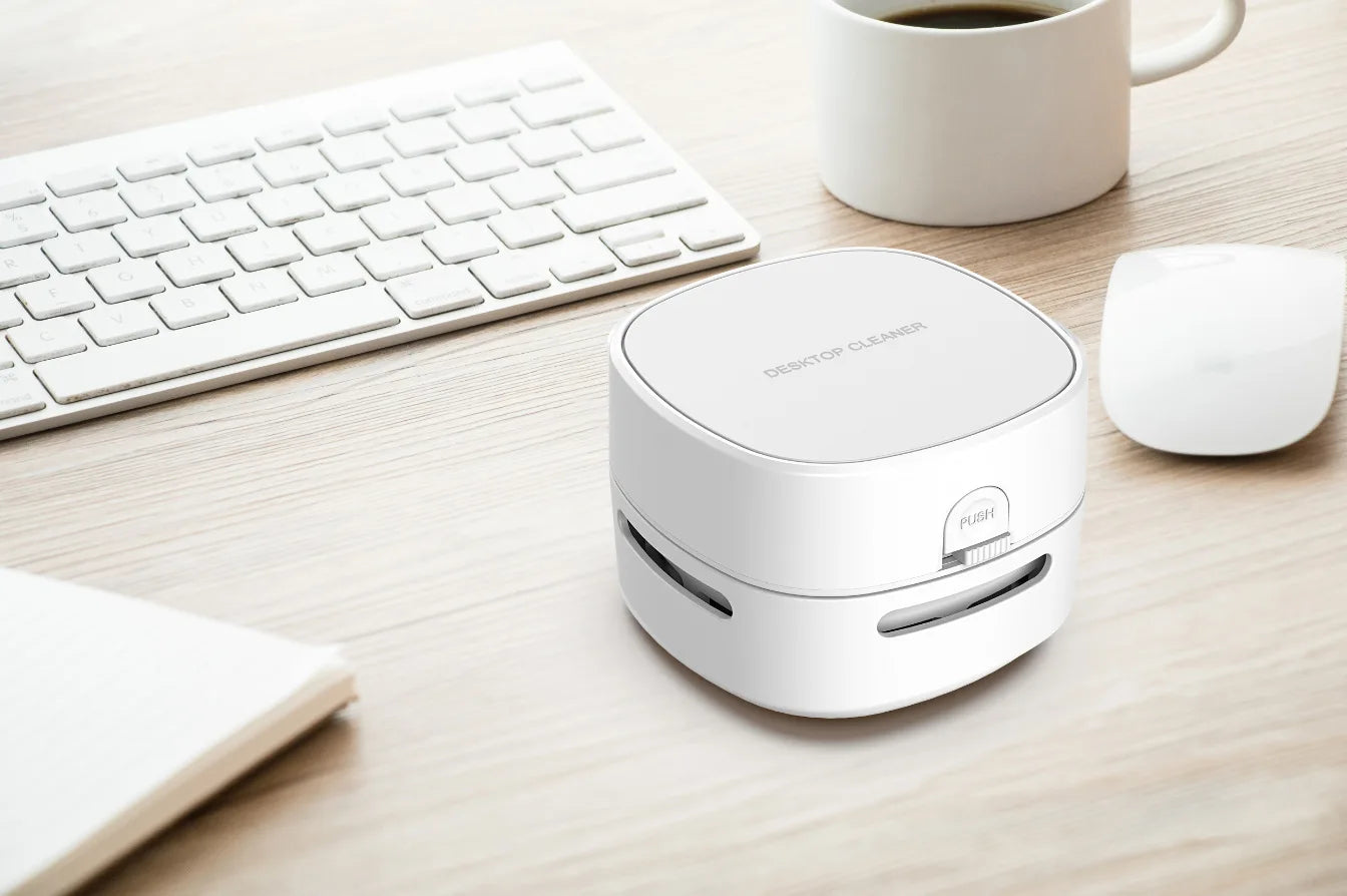 DeskSweep Pro™ – Wireless Mini Desktop Vacuum