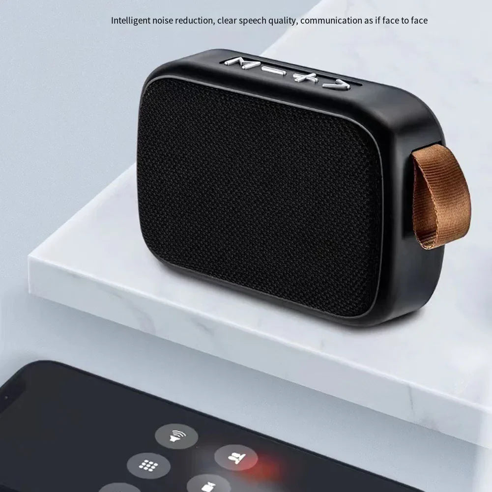 Gadgit Co™ Portable Bluetooth 5.0 Speaker | FM Radio, TF Card, Fabric Design
