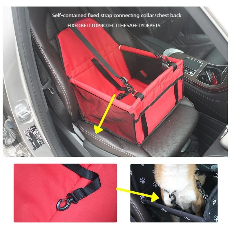 PetGuard Travel™ – Foldable Dog Car Seat Hammock