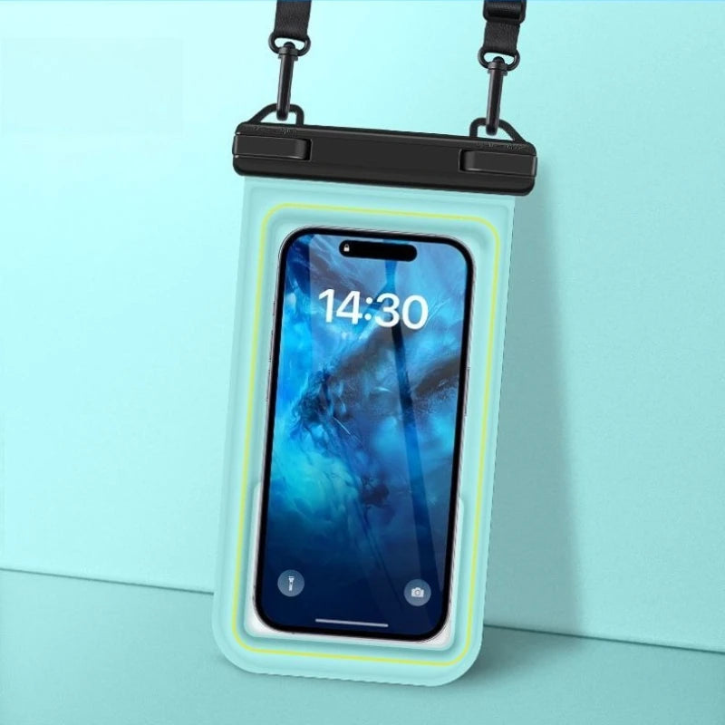 Gadgit Co™ – Floating Waterproof Phone Pouch with Lanyard (Sponge Float)