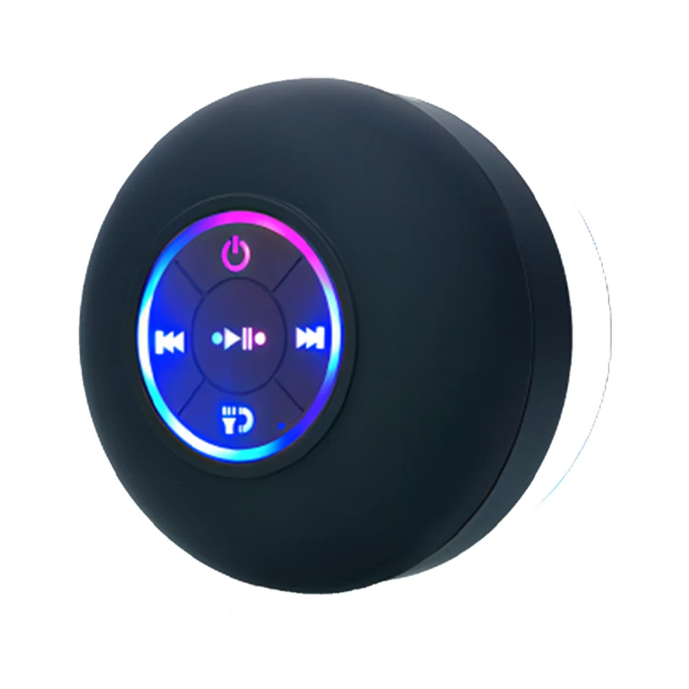 Gadgit Co™ Mini Bluetooth Shower Speaker | IPX4, Suction Mount