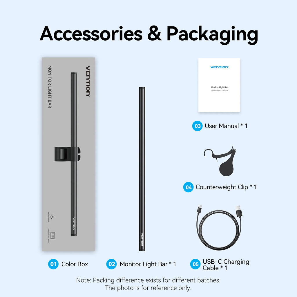 VisionGlow Pro™ – LED Monitor Light Bar