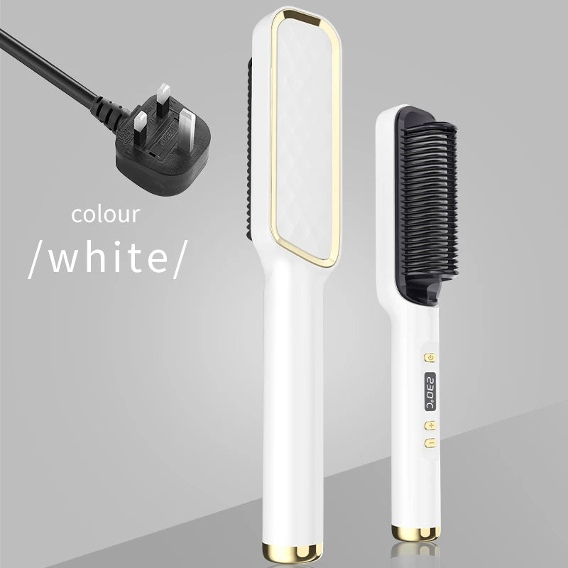 SleekComb Pro™ – Anti-Scald Ionic Straightener