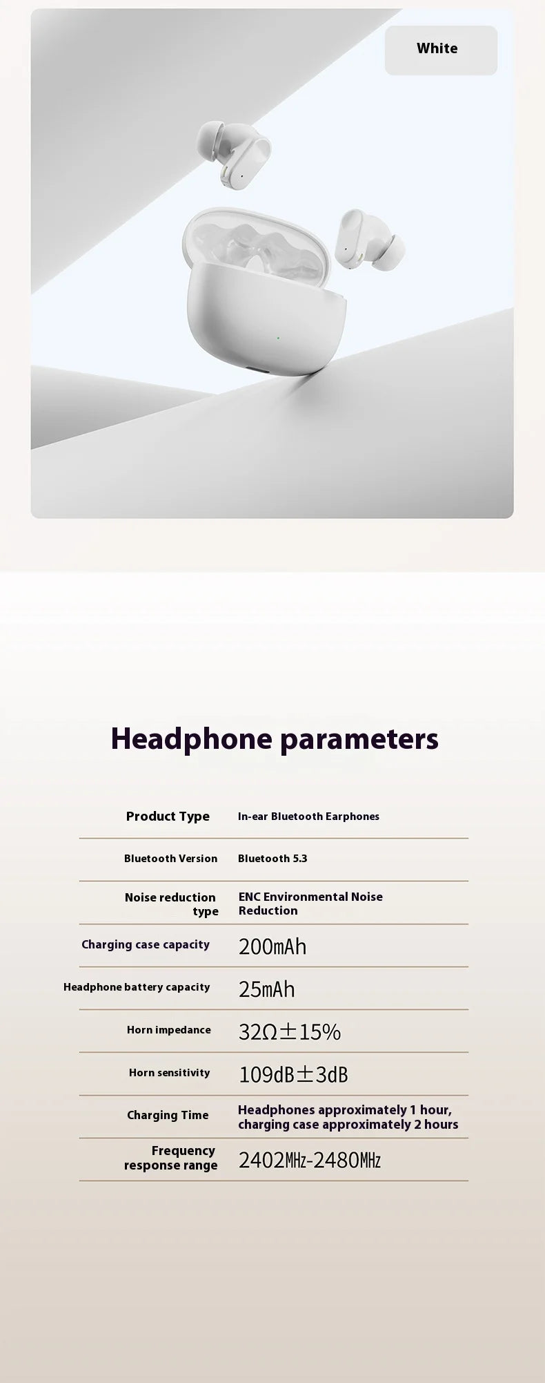 AirBeat Pro™ Wireless Earbuds | Bluetooth 5.3, ANC, 20Hr Battery