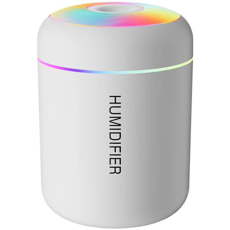 Gadgit Co 180ml Mini USB Humidifier & Aroma Diffuser | Ultrasonic, Essential Oil, Quiet