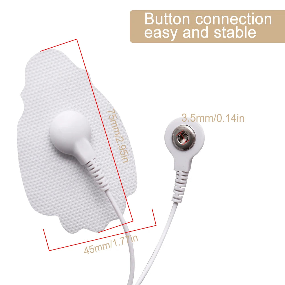USB Charging TENS Machine EMS Muscle Stimulator Dual Channel 16 Mode Electronic Pulse Massager for Pain Relief Body Treatment