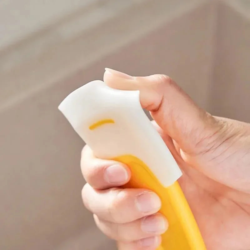 Gadgit Co Silicone Kitchen Scraper Spatula | Pan-Safe, Hanging Storage, 1/2/3pc