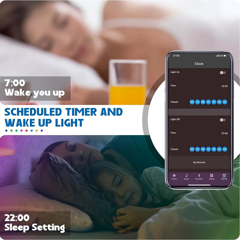 GlowStrip™ – App-Controlled RGB LED Light Strip