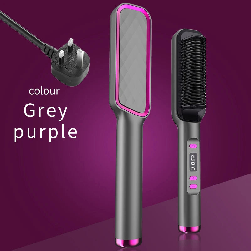 SleekComb Pro™ – Anti-Scald Ionic Straightener