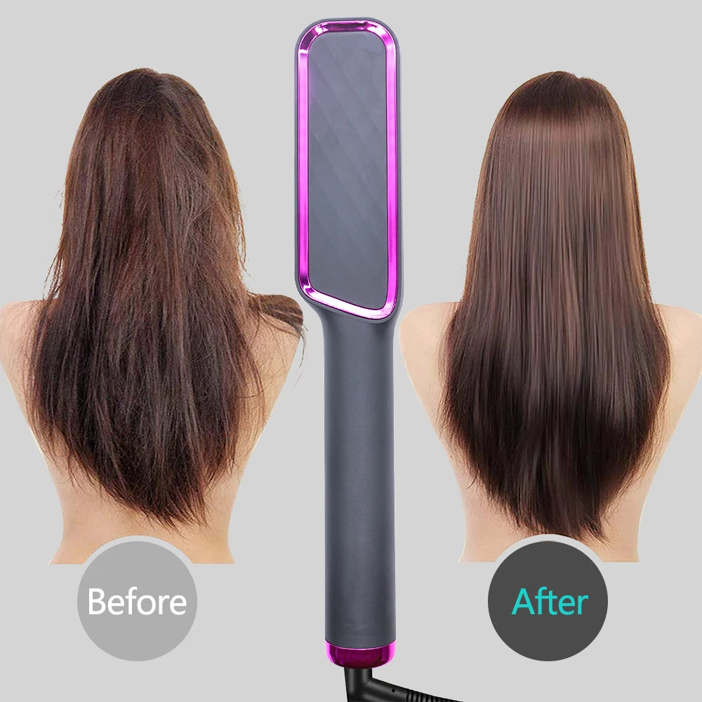 SleekComb Pro™ – Anti-Scald Ionic Straightener