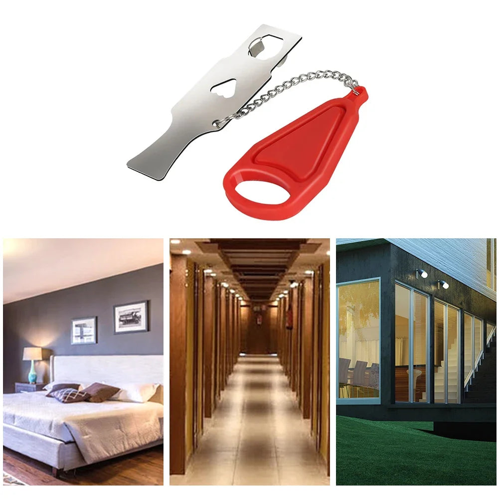 Gadgit Co Portable Travel Safety Door Lock | Universal, No Tools, Hotel & Home