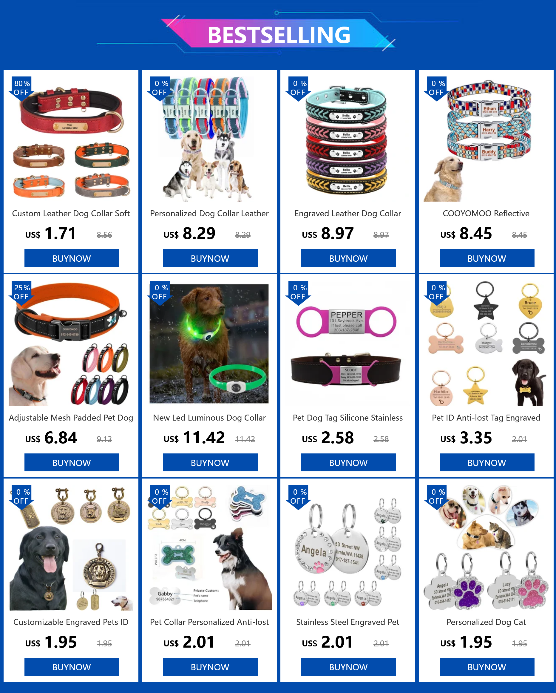 GlowSafe™ – USB Rechargeable LED Dog Collar