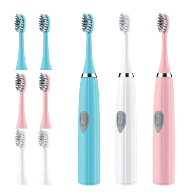 Tongwode Electric Toothbrush for Adults Soft Bristle Portable Battery E802 Endurance IPX6 Waterproof Intelligent Effective