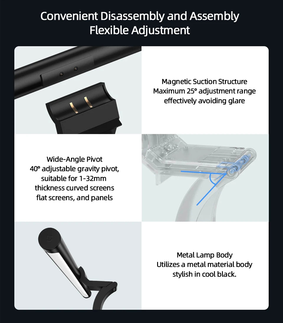 VisionGlow Max™ – Premium Monitor Light Bar