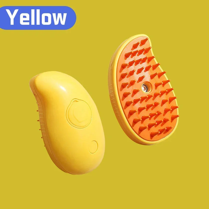 SteamGroom Pro™ – 2-in-1 Pet Steam Brush