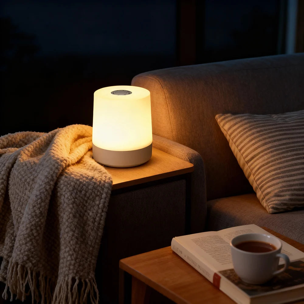 Gadgit Co ™ LED Night Light | RGB & 3CCT, Touch & Remote, USB Rechargeable