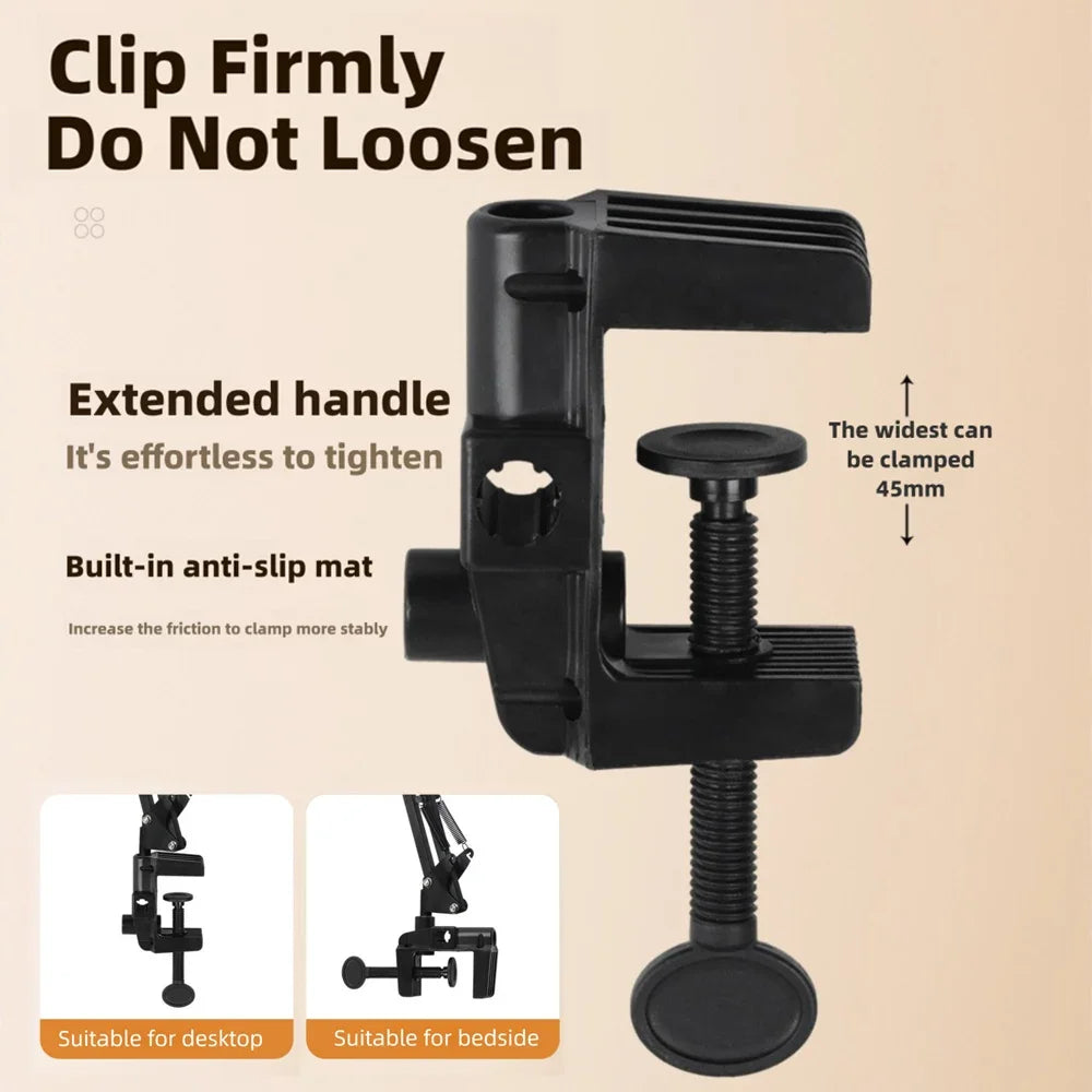 FlexGlow™ – LED Fill Light with Adjustable Arm Phone Holder