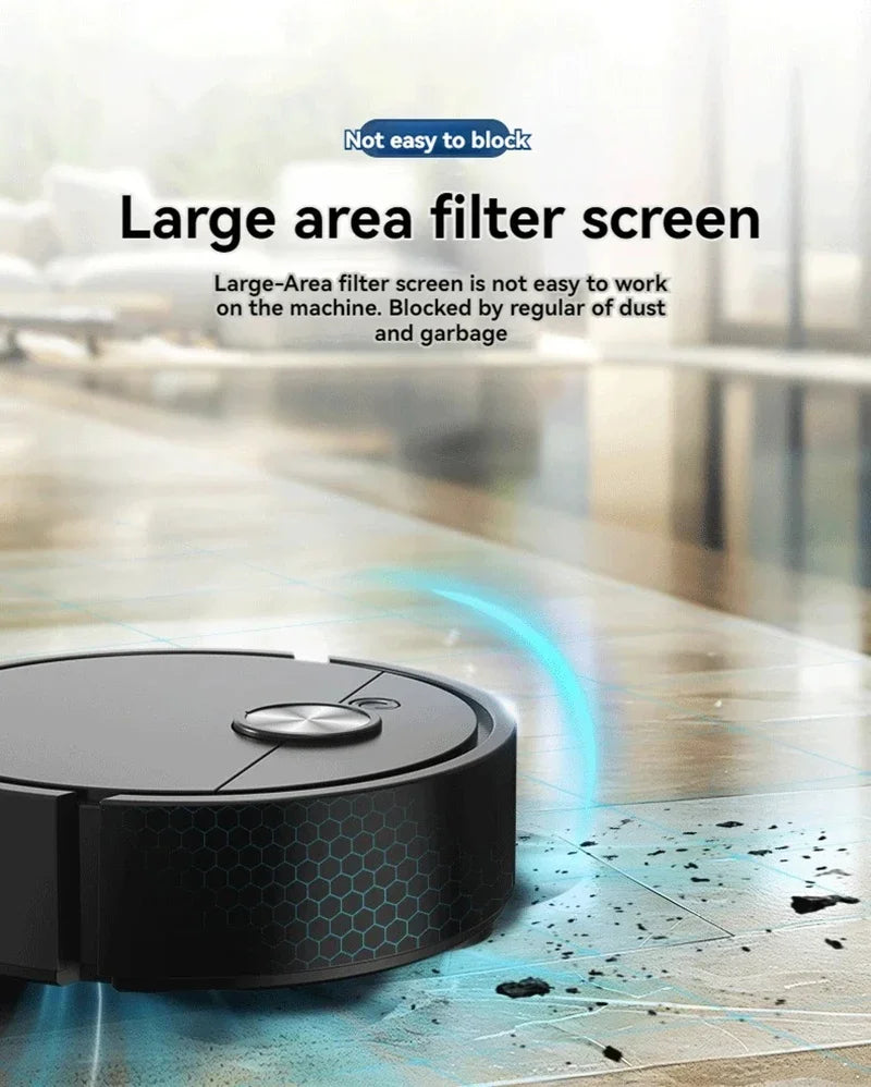 Gadgit Co SwiftBot™ 3-in-1 Robot Vacuum | Sweep, Mop & Suction, 4000Pa