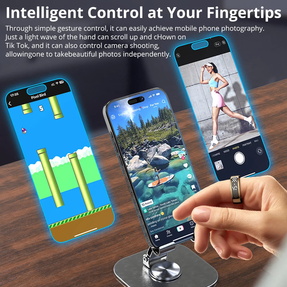 COLMI R12 – Smart Health Ring with Display