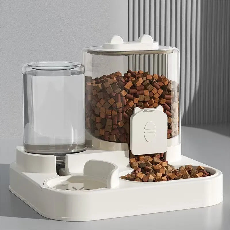 PetFlow Duo™ – Automatic Food & Water Dispenser