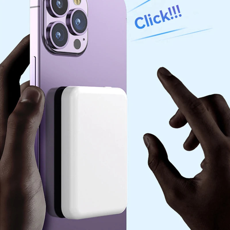 MagCharge Max™ – 50,000mAh Magnetic Wireless Power Bank