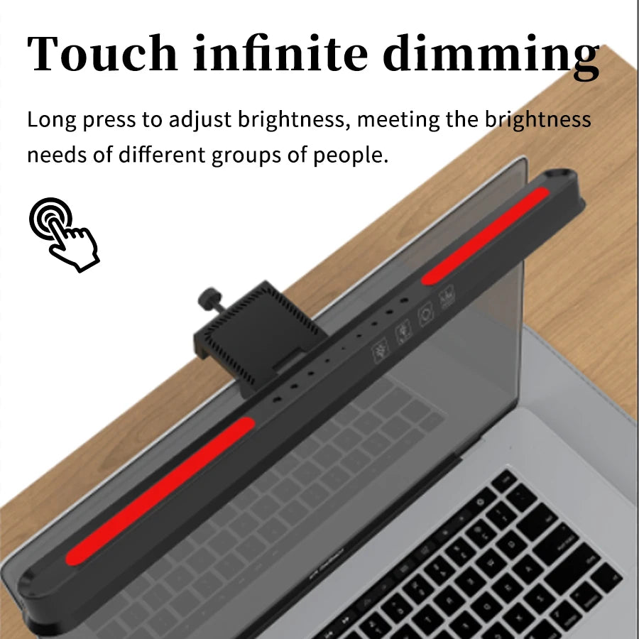 Gadgit Co™ Monitor Light Bar | Stepless Dimming, Anti-Glare, USB