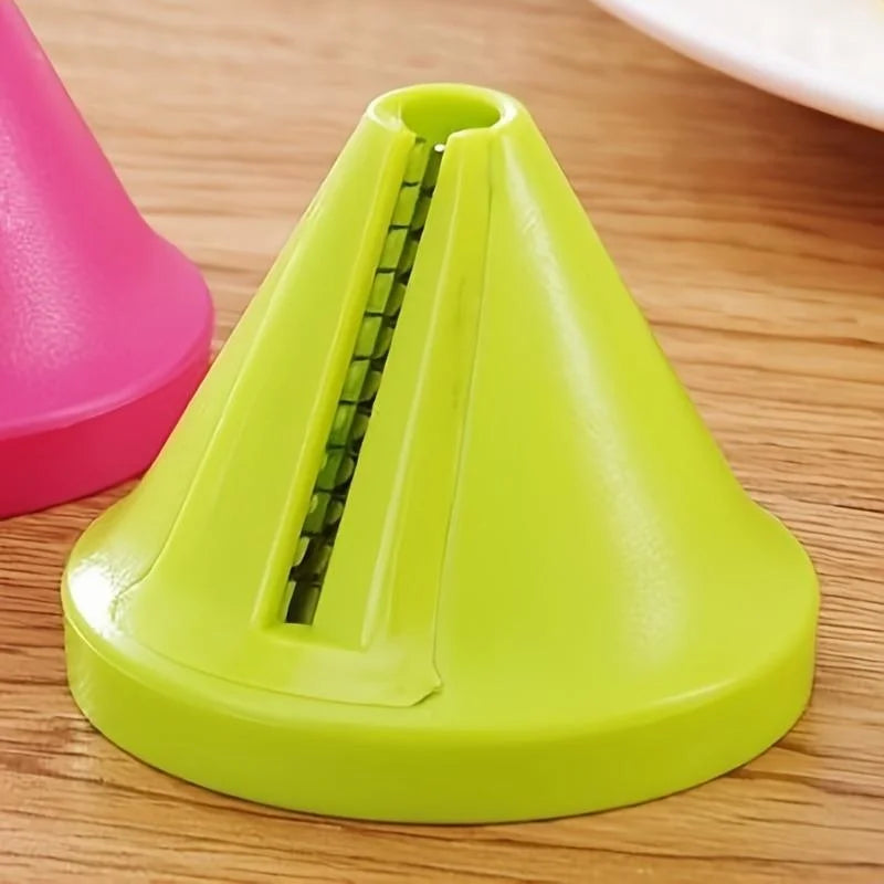 Gadgit Co Rotary Vegetable Grater & Spiral Peeler | 304 Steel Blade, Compact, No Power