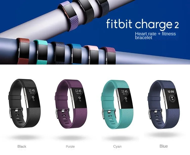 Fitbit Charge 2 – Heart Rate Fitness Tracker