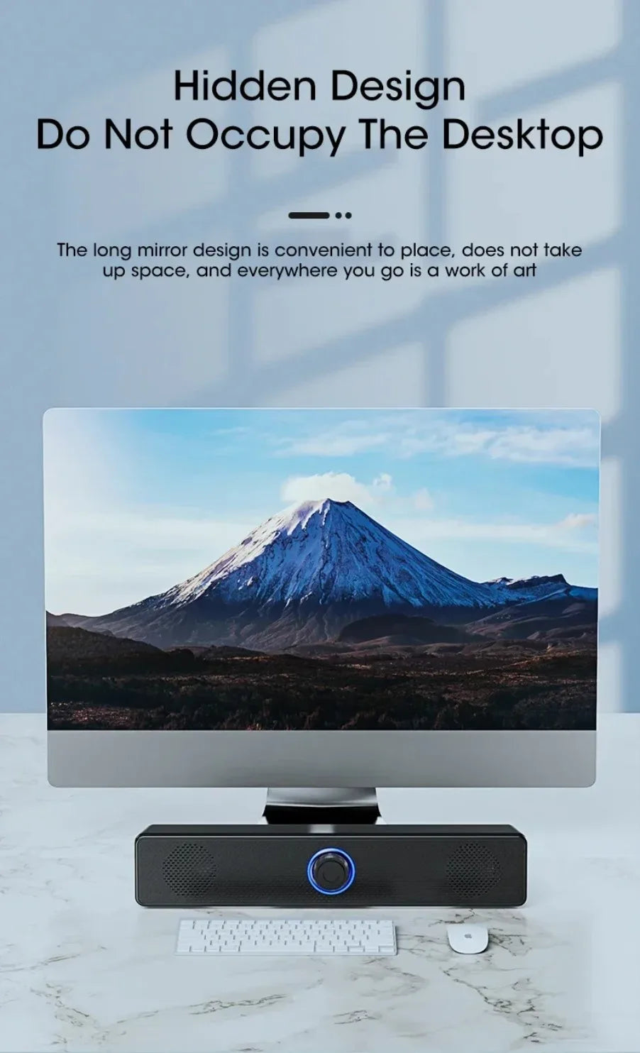 SoundBar X™ – Wireless & USB Powered TV Soundbar