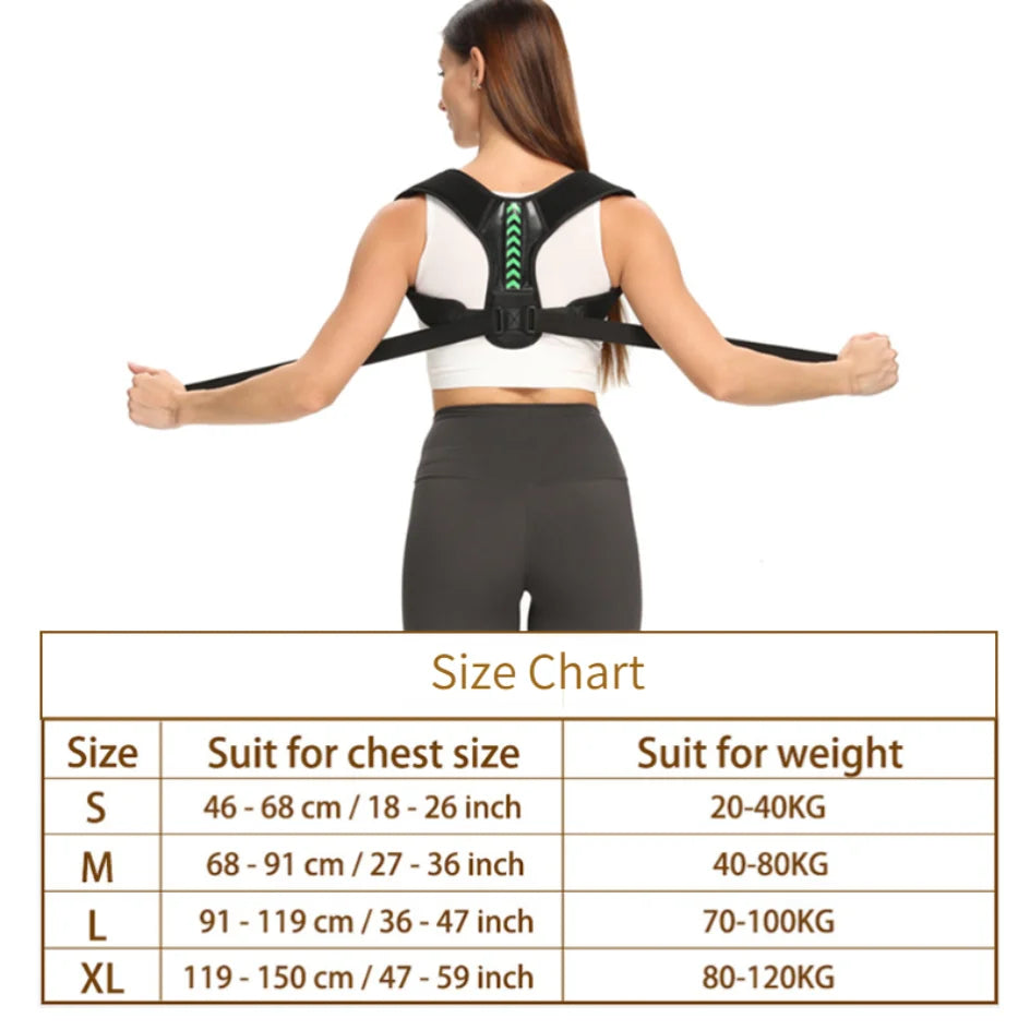 Gadgit Co™ – Adjustable Back & Shoulder Posture Corrector