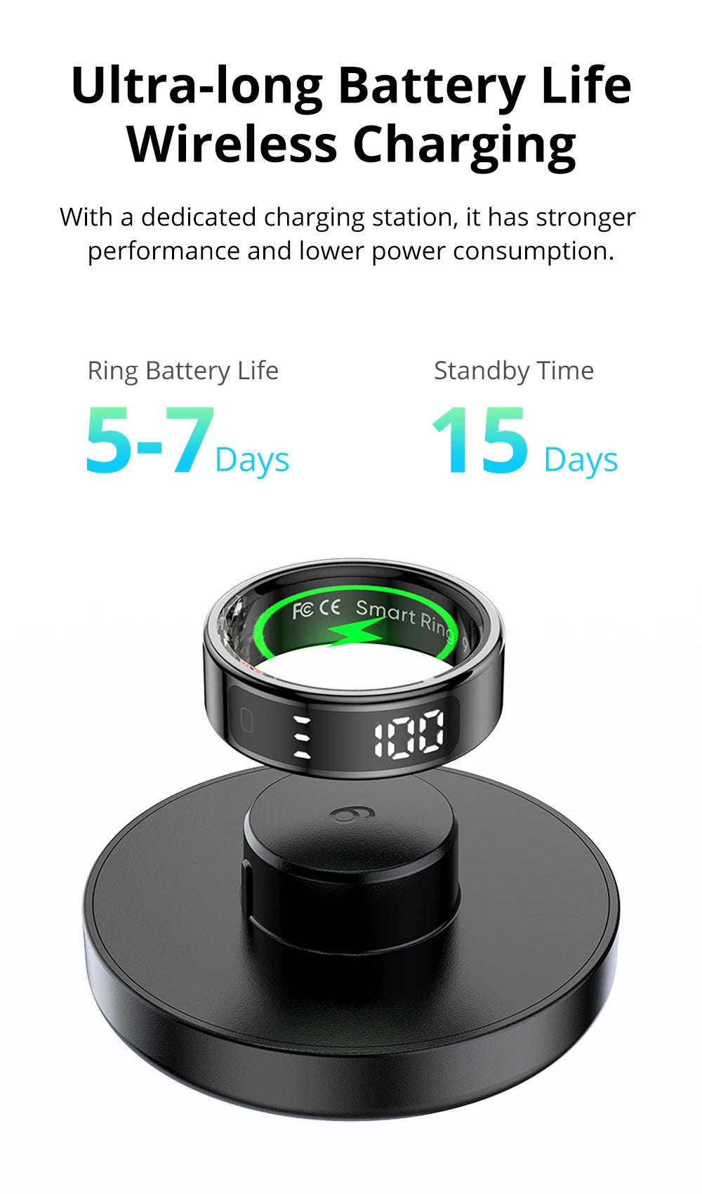 COLMI R12 – Smart Health Ring with Display