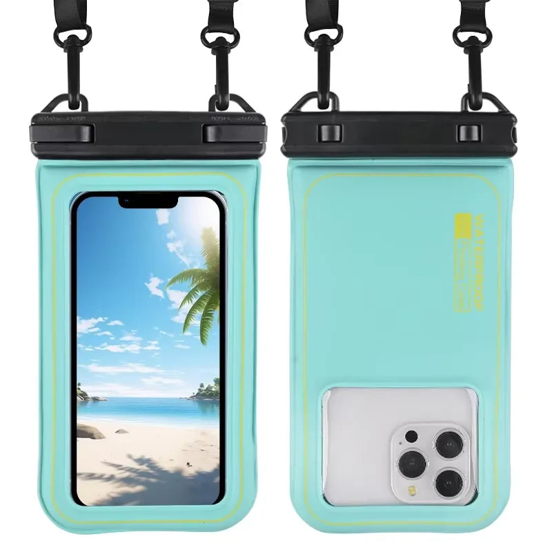 AquaGuard™ – Upgrade Floating Waterproof Phone Bag with Crossbody Strap