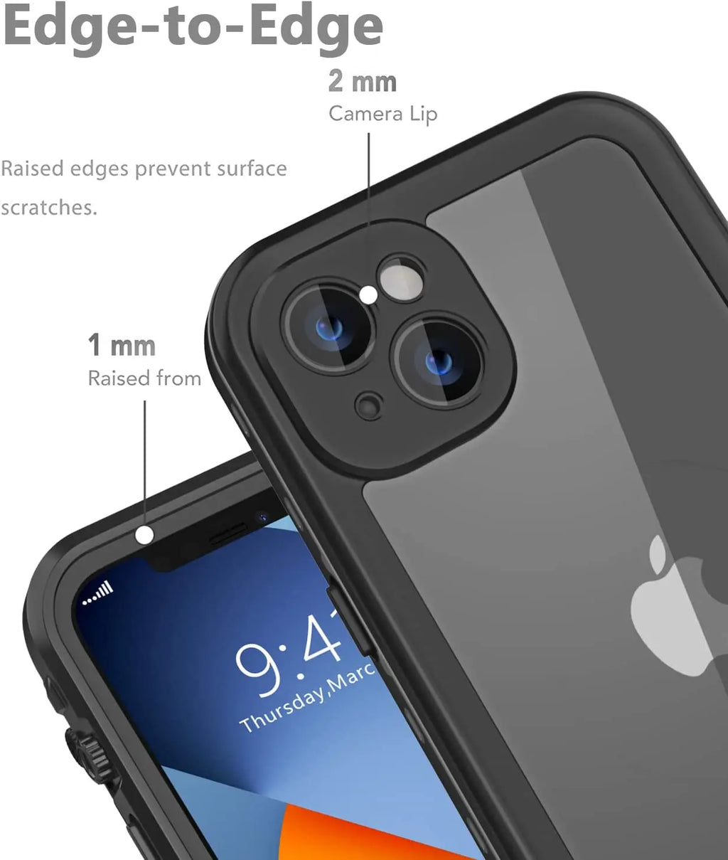 AquaShield Pro™ – IP68 Fully Sealed Waterproof iPhone Case