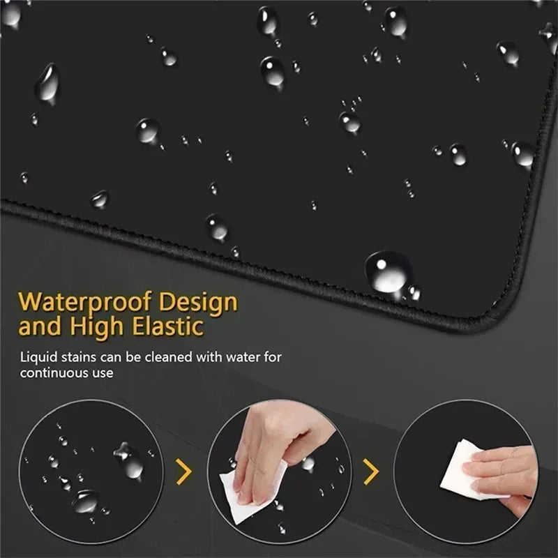 Gadgit Co™ XXL Extended Desk Mouse Pad | Non-Slip, Waterproof, Stitched Edges