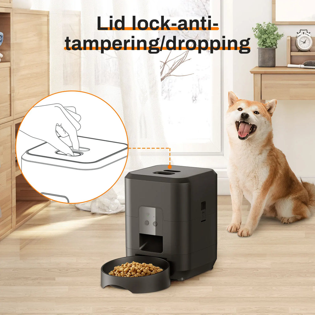 PetFlow Smart™ – Automatic Timed Pet Feeder