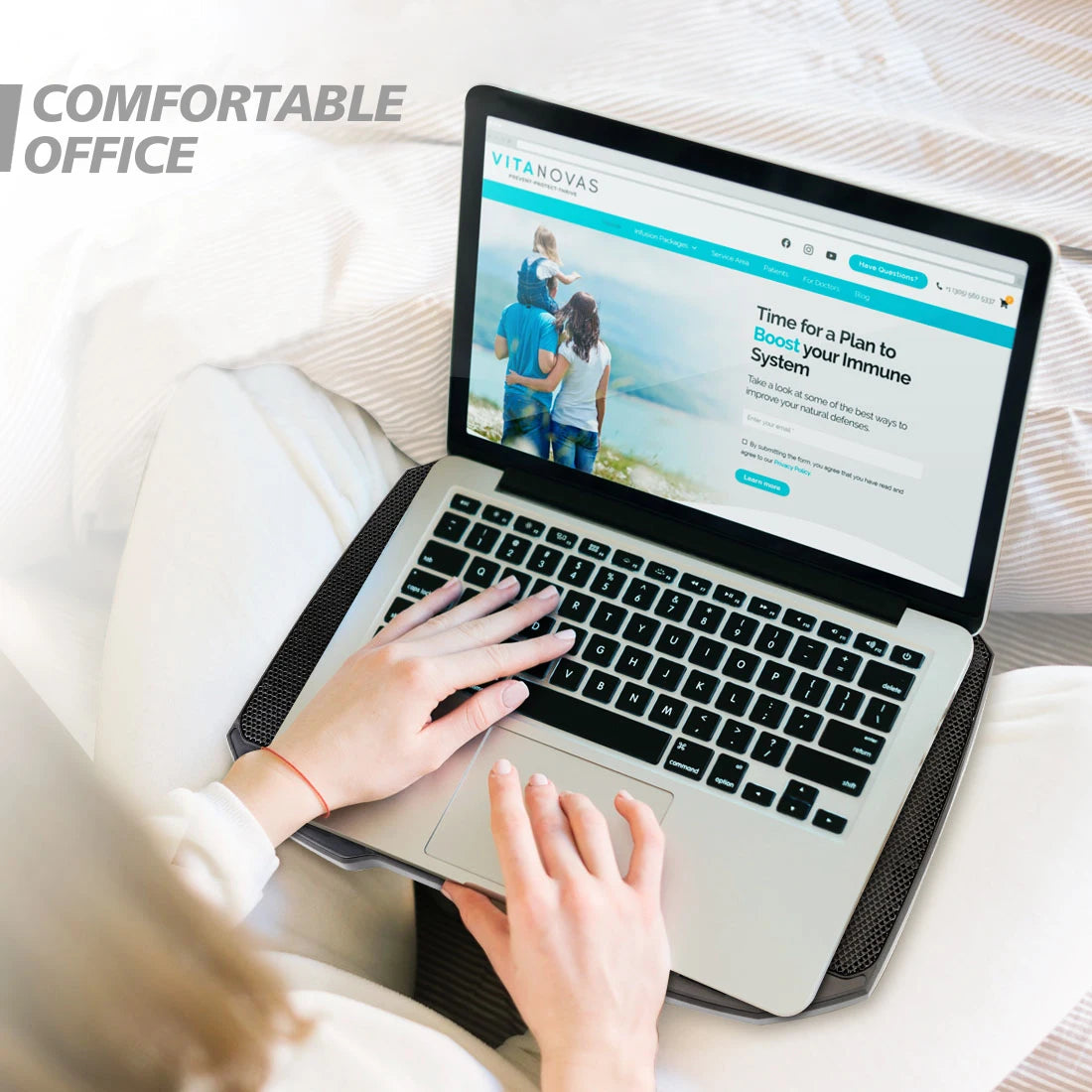 COOLCOOLD Laptop Cooling pad for 12-17 Inch Laptop