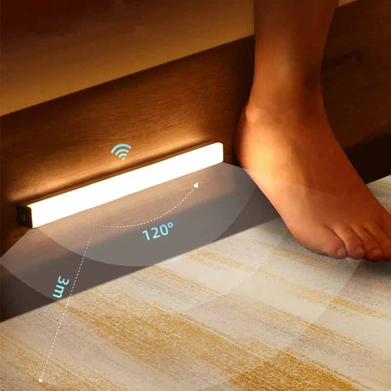 Gadgit Co Motion Sensor LED Bar Light | USB Rechargeable, Dimmable, 4 Sizes