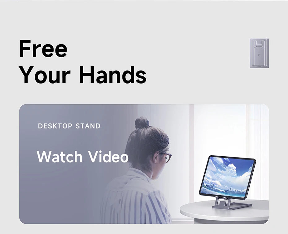 FlexStand Mini™ – Adjustable Universal Tablet & Phone Stand