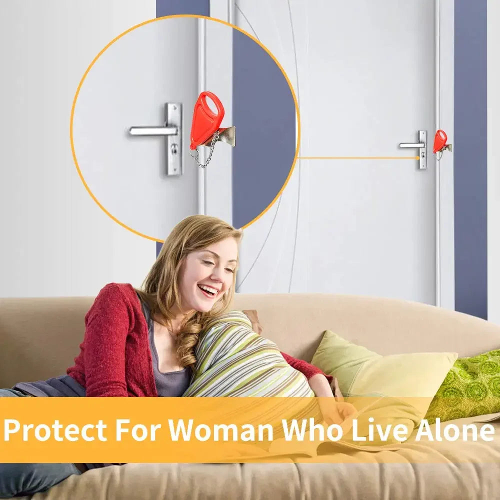 Gadgit Co Portable Travel Safety Door Lock | Universal, No Tools, Hotel & Home
