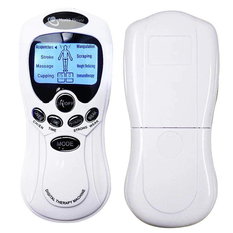 SANPKON TENS Machine Physiotherapy Electronic Pulse Muscle Stimulator for Neck Back Shoulder Hand Pain Relief Body Relaxation