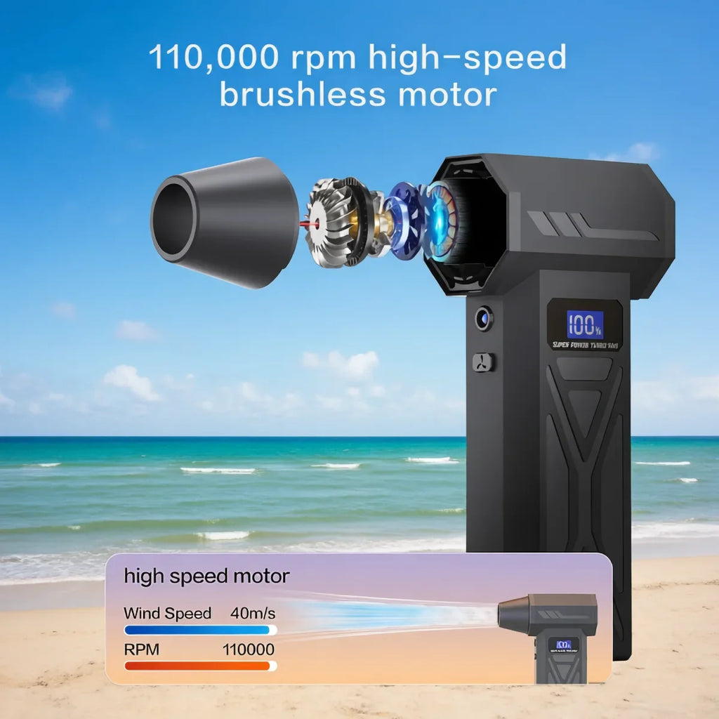CleanAir Turbo™ – 110,000RPM Cordless Air Duster