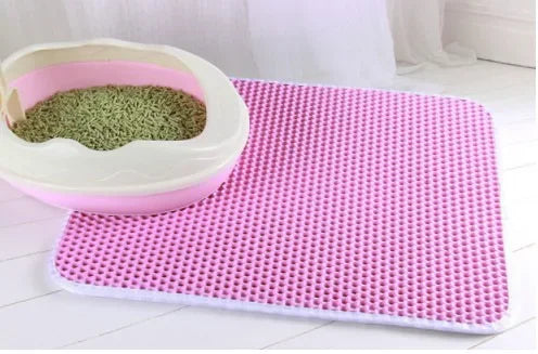 CleanPaw Duo™ – Double-Layer Waterproof Litter Mat