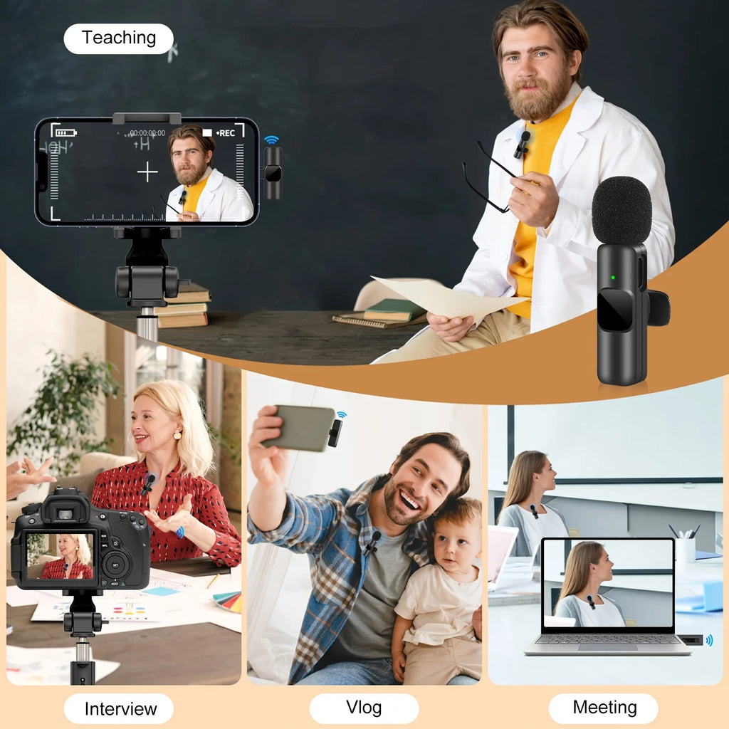 ClipMic Pro™ – Wireless Lavalier Microphone