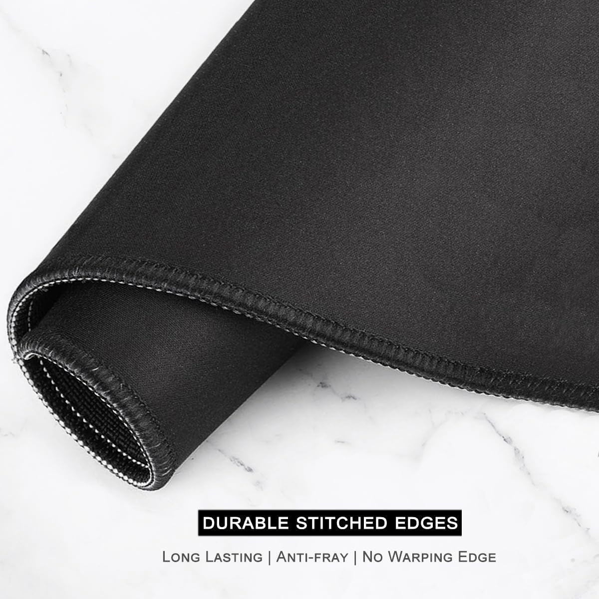 Desk Mat, Ultra Large Mouse Pad, XXL Gaming Mousepad, Green Tropical Leaves Deskpad, Big Extended Full Size Mouse Pad, Desktop Desk Matt for Keyboard, Laptop & Computer, 35.5 X 15.7 In